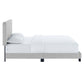 Celine Channel Tufted Performance Velvet Platform Bed