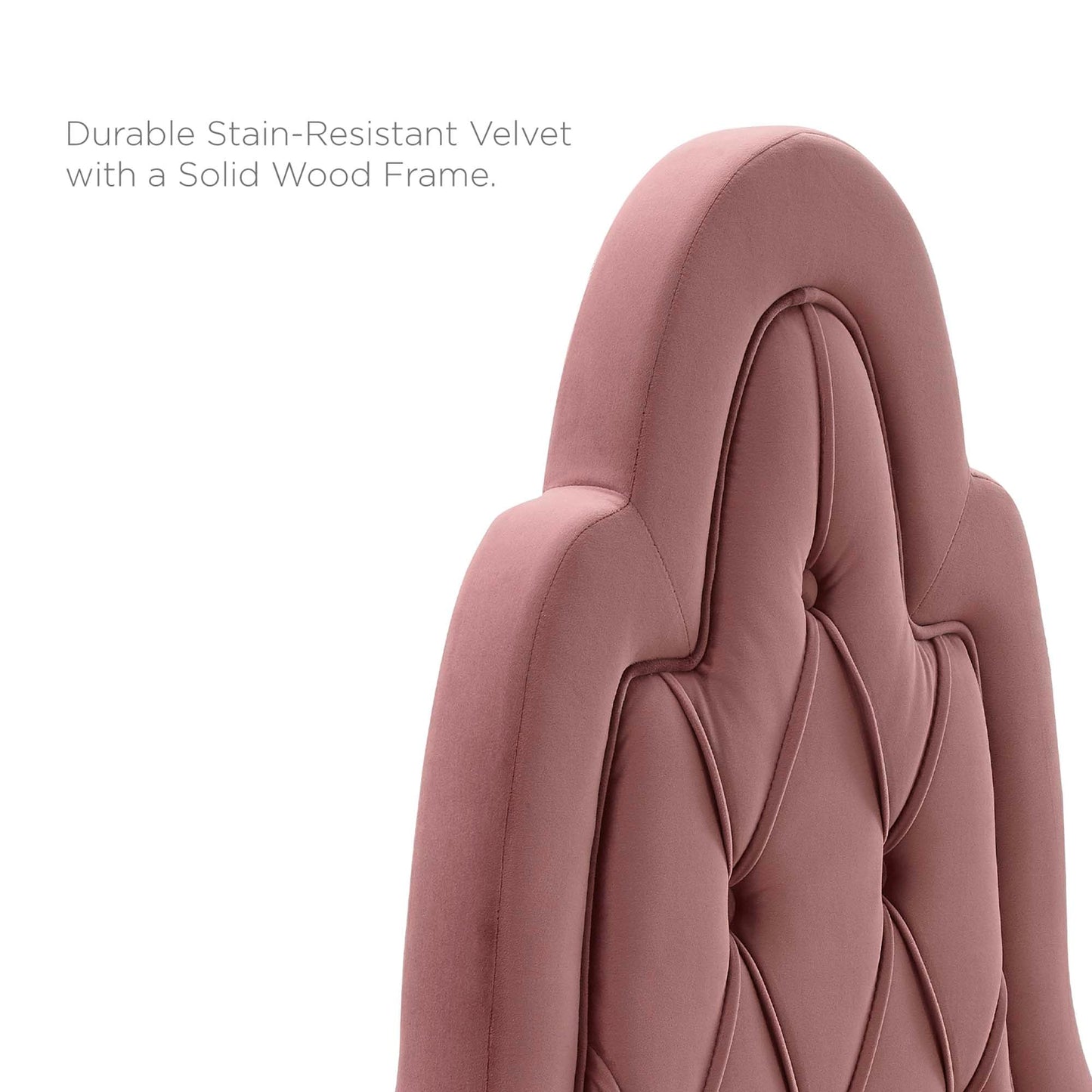 Augustine Tufted Performance Velvet Headboard