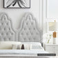 Augustine Tufted Performance Velvet Headboard
