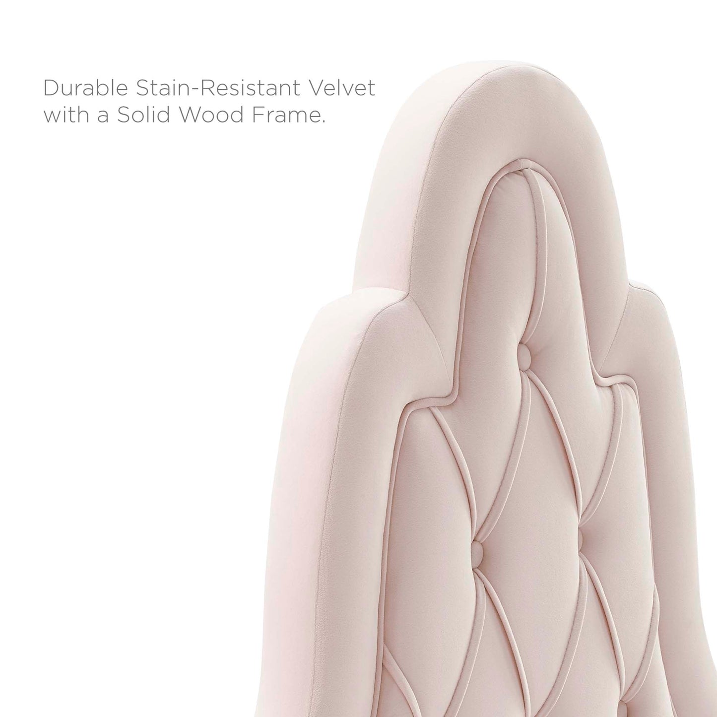 Augustine Tufted Performance Velvet Headboard