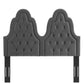 Augustine Tufted Performance Velvet Headboard