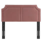 Cynthia Performance Velvet Headboard