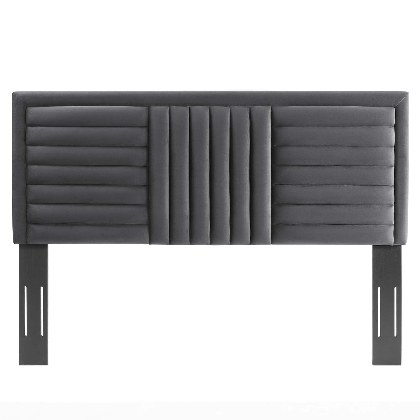Believe Channel Tufted Performance Velvet Headboard