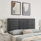 Believe Channel Tufted Performance Velvet Headboard