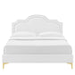 Aviana Performance Velvet Bed With Gold Legs