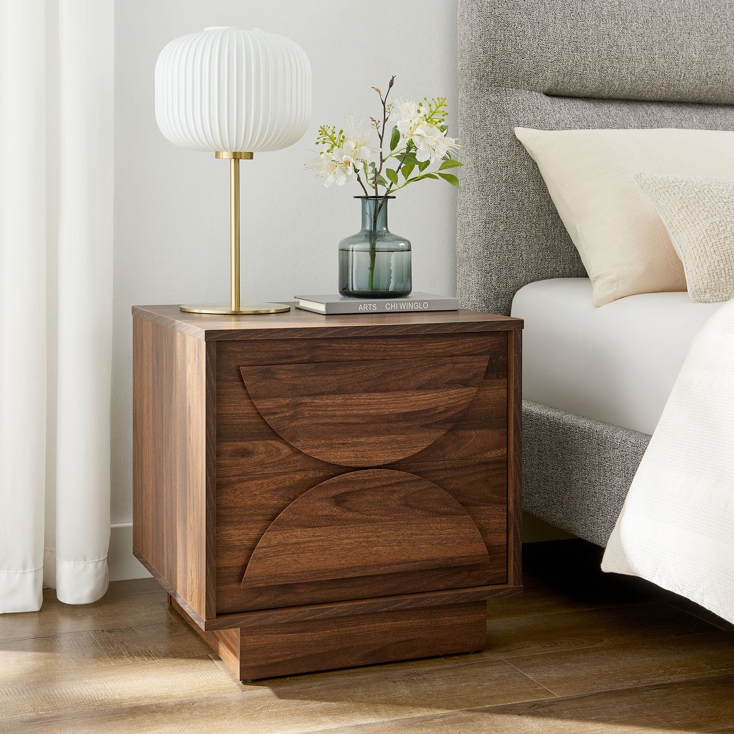 Bulwark 2-Drawer Nightstand