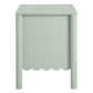 Emmeline Scalloped 2-Drawer Nightstand