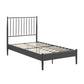 Adair Metal Spindle Platform Bed