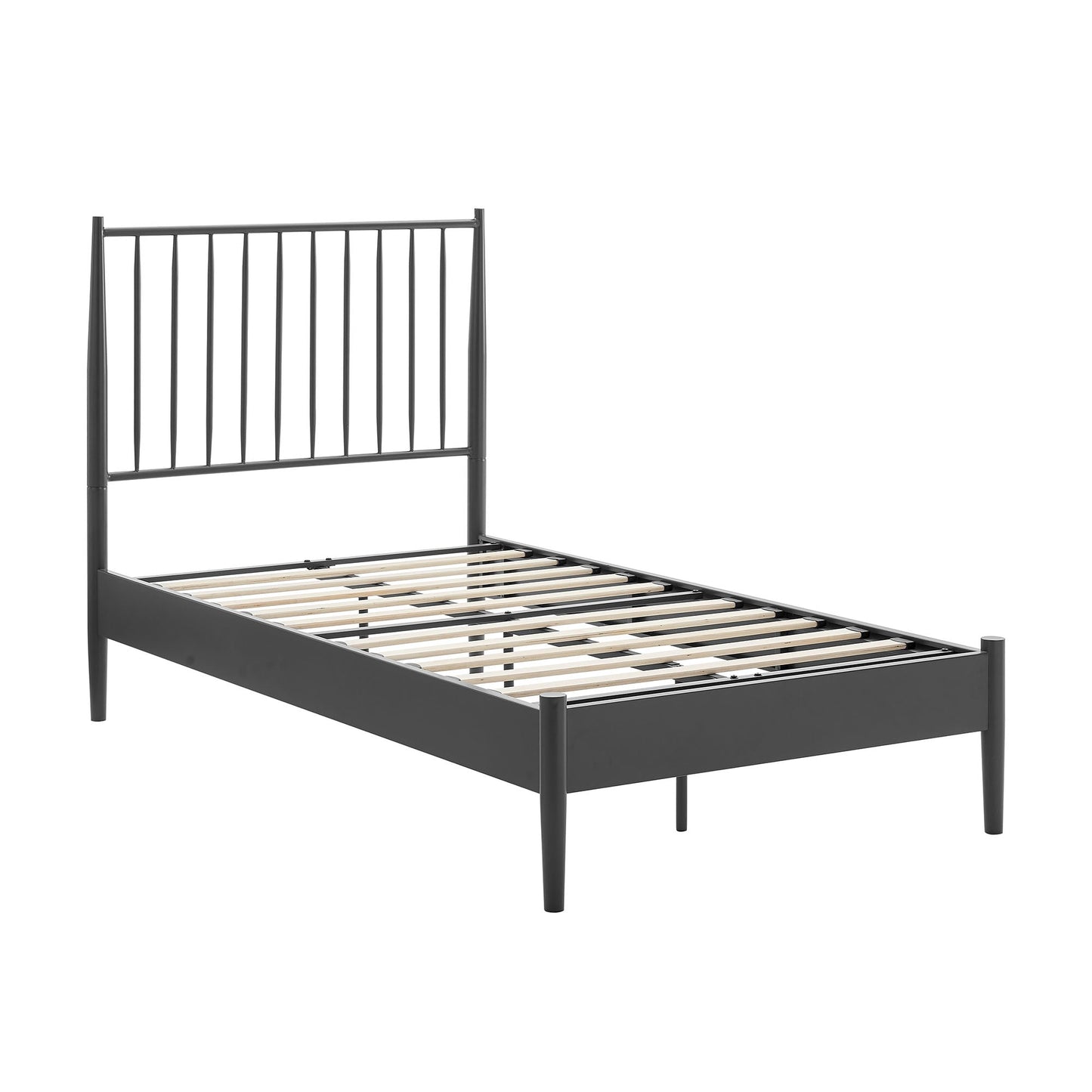 Adair Metal Spindle Platform Bed