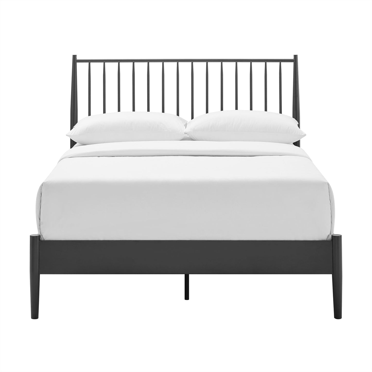 Adair Metal Spindle Platform Bed