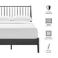 Adair Metal Spindle Platform Bed