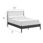 Adair Metal Spindle Platform Bed
