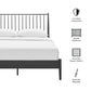 Adair Metal Spindle Platform Bed