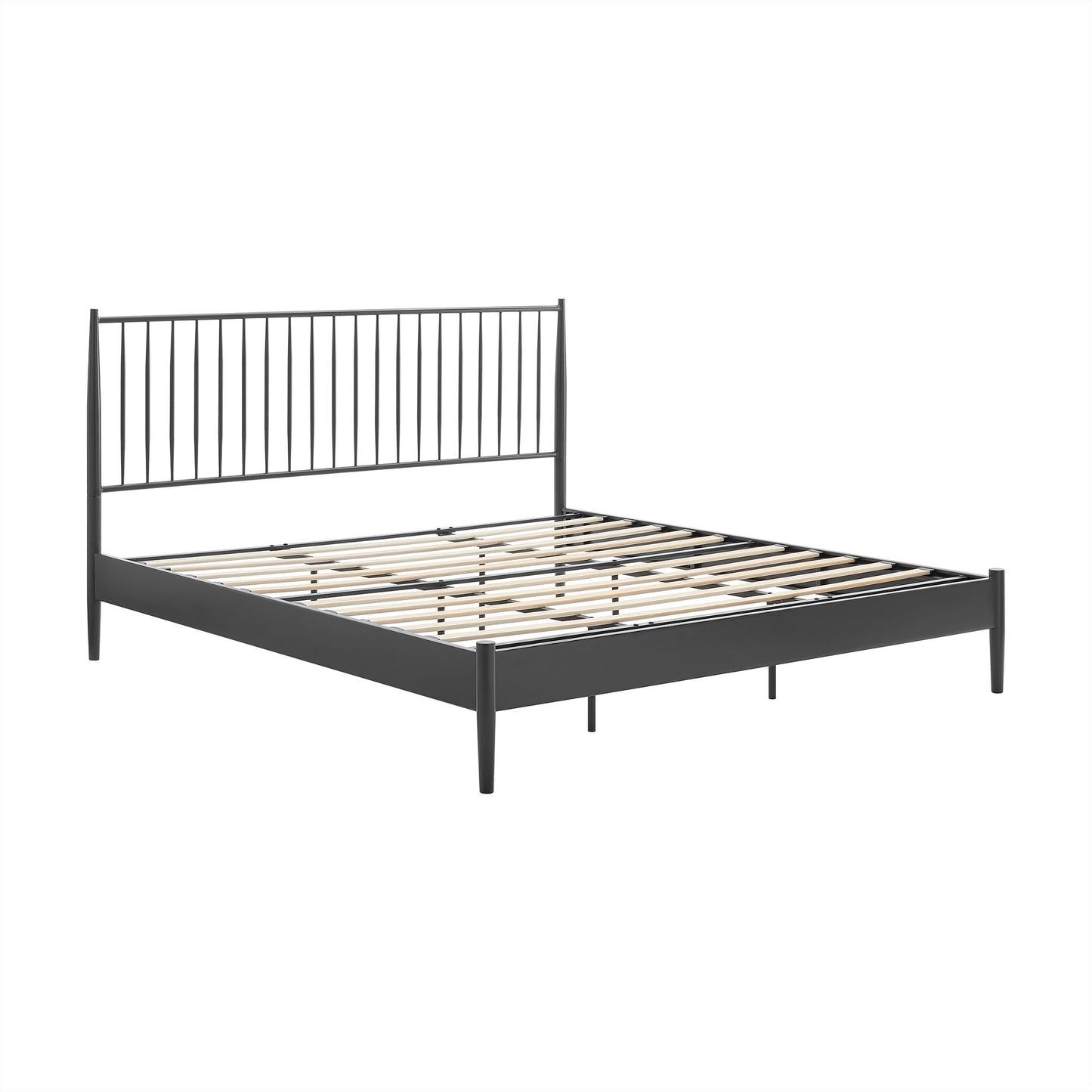 Adair Metal Spindle Platform Bed