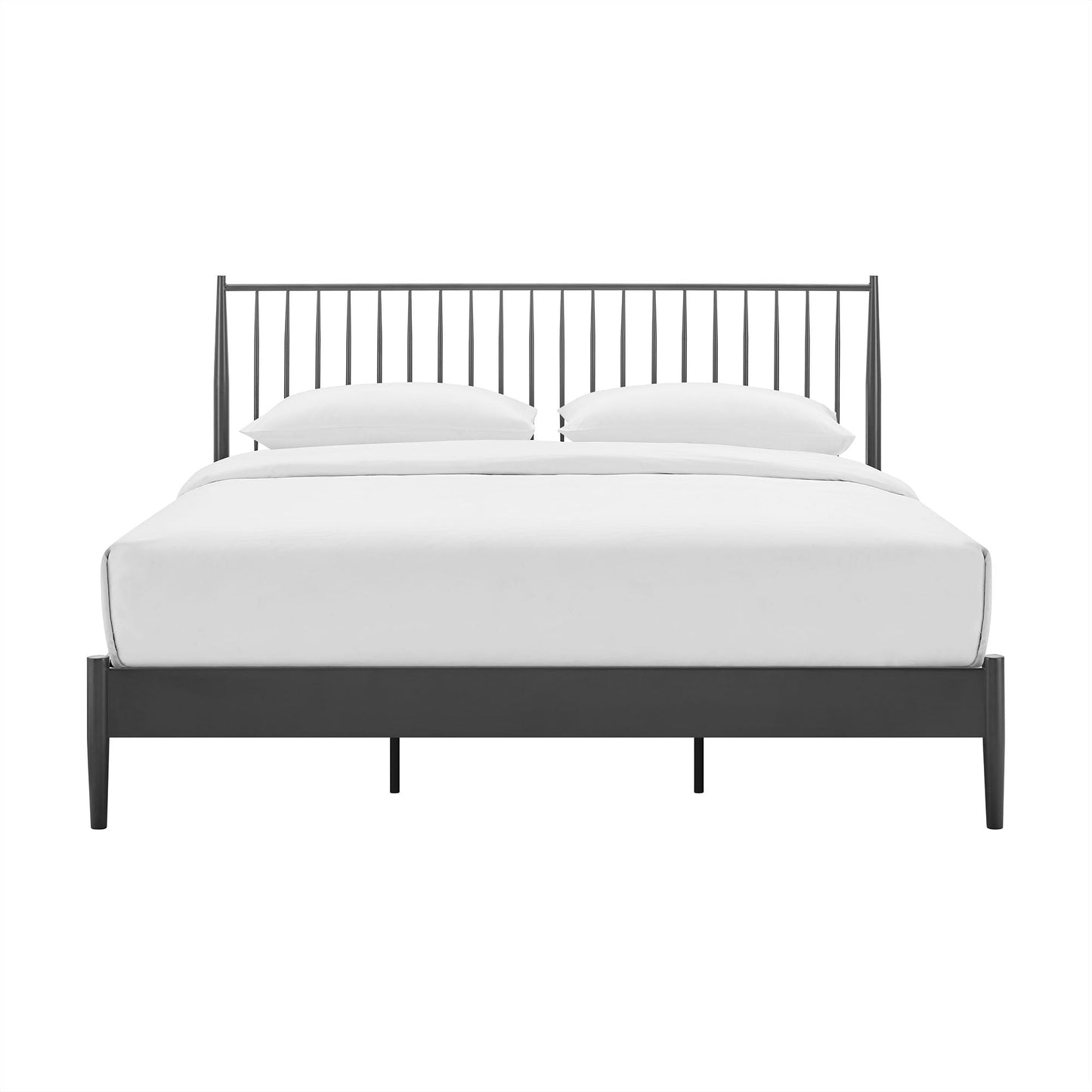 Adair Metal Spindle Platform Bed