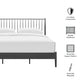 Adair Metal Spindle Platform Bed