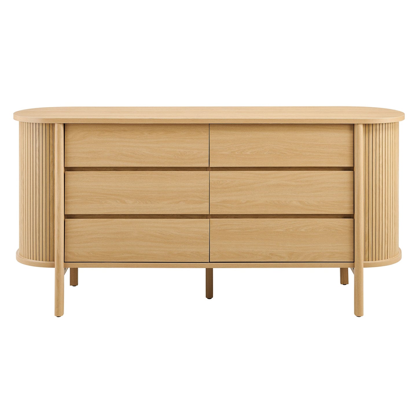 Cadence 6-Drawer Curved Dresser