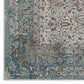 Dilys Distressed Vintage Floral Lattice Area Rug