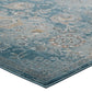 Cynara Distressed Floral Vintage Medallion Area Rug