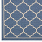 Avena Moroccan Quatrefoil Trellis Indoor and Outdoor Area Rug